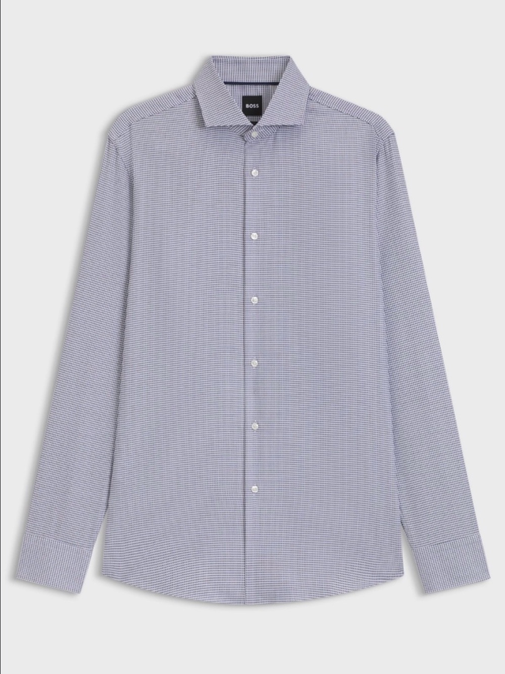 BOSS Menswear slim-fit long-sleeve dress shirt size 41/16